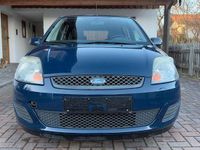 Gebraucht Ford Fiesta Style 80 PS (58 kW) 2008 Blau Kleinwagen