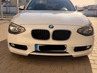 Gebraucht BMW 116 116 PS (85 kW) 2014 Weiß Kleinwagen