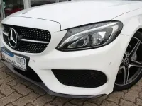Gebraucht Mercedes C180 AMG line 156 PS (114 kW) 2018 Polarweiss Coupé