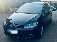 Gebraucht VW Sharan Style 150 PS (110 kW) 2012 Blau Van / Kleinbus