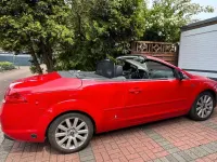 Gebraucht Ford Focus Cabriolet Titanium 145 PS (106 kW) 2007 Rot Cabrio