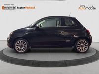 Gebraucht Fiat 500 Lounge 69 PS (50 kW) 2017 Schwarz Limousine
