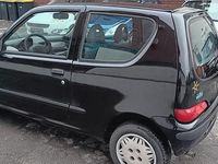 Gebraucht Fiat Seicento 54 PS (39 kW) 2001 Schwarz Kleinwagen