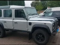 Gebraucht Land Rover Defender 120 PS (88 kW) 2003 Silber SUV