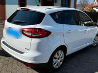 Gebraucht Ford C-MAX Titanium 125 PS (91 kW) 2016 Weiß Van / Kleinbus