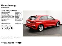 Gebraucht Audi A3 S-Line 150 PS (110 kW) 2022 Tangorot metallic Limousine