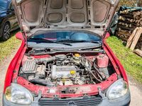 Gebraucht Opel Corsa 54 PS (39 kW) 1998 Rot Kleinwagen