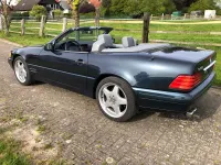 Gebraucht Mercedes SL500 AMG 320 PS (235 kW) 1998 Blau Cabrio