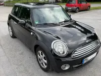 Gebraucht Mini ONE 75 PS (55 kW) 2010 Schwarz Kleinwagen