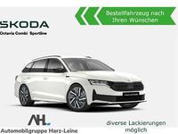 Neu Skoda Octavia SportLine 150 PS (110 kW) 2025 Schwarz (diverse metallic lackierungen möglich) Kombi