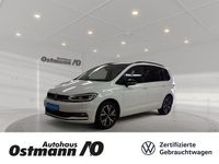 Gebraucht VW Touran Highline 150 PS (110 kW) 2021 Weiß Van / Kleinbus