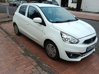 Gebraucht Mitsubishi Space Star 80 PS (58 kW) 2016 Weiß Kleinwagen