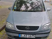 Gebraucht Opel Zafira 100 PS (73 kW) 2001 Silber Van / Kleinbus