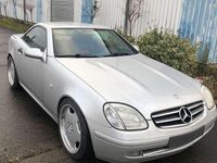 Gebraucht Mercedes SLK200 136 PS (100 kW) 1997 Silber Cabrio
