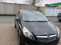 Gebraucht Opel Corsa 80 PS (58 kW) 2010 Schwarz Kleinwagen