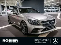 Gebraucht Mercedes C300 AMG 245 PS (180 kW) 2022 Silber / mojavesilber (metallic) Cabrio