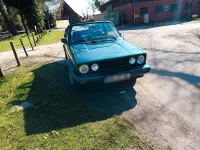 Gebraucht VW Golf Cabriolet 98 PS (72 kW) 1990 Grün Cabrio