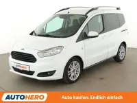 Gebraucht Ford Tourneo Courier Titanium 101 PS (74 kW) 2016 Weiß Van / Kleinbus