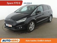 Gebraucht Ford S-MAX Titanium 160 PS (117 kW) 2016 Schwarz Van / Kleinbus