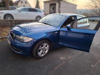 Gebraucht BMW 116 122 PS (89 kW) 2008 Blau Kleinwagen