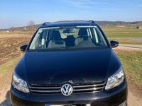 Gebraucht VW Touran Trendline 140 PS (102 kW) 2011 Schwarz Van / Kleinbus