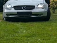 Gebraucht Mercedes SLK230 193 PS (141 kW) 1997 Silber Cabrio