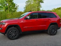 Gebraucht Jeep Grand Cherokee Trailhawk 250 PS (183 kW) 2017 Rot SUV