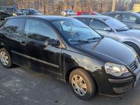 Gebraucht VW Polo Trendline 60 PS (44 kW) 2009 Schwarz Kleinwagen