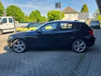 Gebraucht BMW 116 M Sport 109 PS (80 kW) 2017 Schwarz ii/bonnet fluid black Kleinwagen