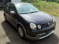 Brugt VW Polo Cross 75 HK (55 kW) 2005 Sort Hatchback