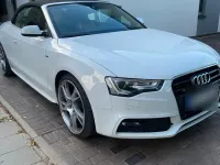 Gebraucht Audi A5 Cabriolet 245 PS (180 kW) 2015 Weiß Cabrio