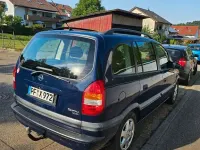 Gebraucht Opel Zafira Elegance 125 PS (91 kW) 2000 Blau Van / Kleinbus