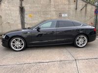 Gebraucht Audi A5 Sportback S-Line 190 PS (139 kW) 2016 Schwarz Kleinwagen
