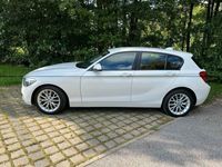 gebraucht BMW 116 d, weiß, sehr guter Zustand, Service neu,TÜV 08/25, Extras