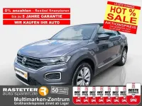 Gebraucht VW T-Roc Cabriolet Style 150 PS (110 kW) 2021 Grau Cabrio