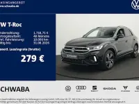 Gebraucht VW T-Roc R-line 150 PS (110 kW) 2023 Schwarz SUV