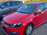 Gebraucht VW Polo Trendline 60 PS (44 kW) 2014 Rot Kleinwagen