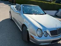 Gebraucht Mercedes CLK430 279 PS (205 kW) 2001 Silber Cabrio