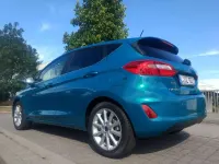 Gebraucht Ford Fiesta Titanium 125 PS (91 kW) 2018 Blau Limousine