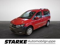 Gebraucht VW Caddy Trendline 125 PS (91 kW) 2018 Rot Van / Kleinbus