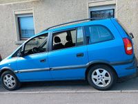 Gebraucht Opel Zafira 2001 Blau Van / Kleinbus