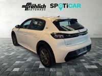 Gebraucht Peugeot e-208 Active 100 kW (136 PS) 2023 Weiß Kleinwagen
