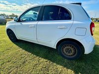 Gebraucht Nissan Micra Tekna 80 PS (58 kW) 2012 Weiß Kleinwagen