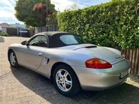 Second-hand Porsche Boxster 204 CP (150 kW) 1997 Argintiu Cabrio