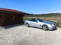 Gebraucht Mercedes SL350 272 PS (200 kW) 2006 Silber Cabrio