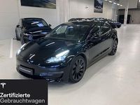 Gebraucht Tesla Model 3 Performance 377 kW (513 PS) 2021 Schwarz Limousine