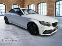 Gebraucht Mercedes C63S AMG Night 510 PS (375 kW) 2023 Unilack polarweiß Cabrio