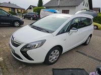 Gebraucht Opel Zafira Tourer Edition 131 PS (96 kW) 2012 Weiß Van / Kleinbus