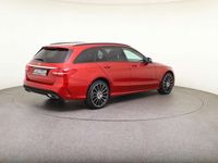 gebraucht Mercedes C400 T 4M V6 AMG Line 2x+Night+Pano+Multibe+19"