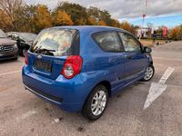 Gebraucht Chevrolet Aveo 84 PS (61 kW) 2010 Blau Kleinwagen